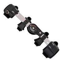 Adjustable Length Hinged ROM Elbow Brace for Post OP Fracture Rehabilitation, Range of Motion One Size Fits All Unisex