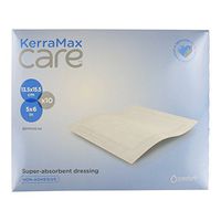 KerraMax Care 5"x6" Super Absorbent Wound Dressing (PRD500-100) – Absorbs Exudate and Isolates it, Preventing Leaks or Drips for Improved Patient Comfort and Wound Care Treatment (Box of 10)