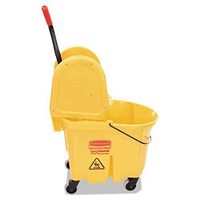 Wavebrake 35 Quart Bucket/Wringer Combinations, Yellow, New