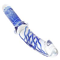 Women Blue Round Glass Double Sided Tools Version UJH887
