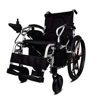 ZXOIHH Adapt to A Variety of Pavements Disabled Elderly Portable Powerchair,Powered Wheelchair Foldable 320W2 Double Motor Seat Width 46Cm 360° Joystick