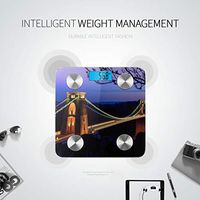 Clifton Suspension Bridge Panoramic View Scales for Weight Digital Weighing Scale Bathroom Scales Most Accurate Tracks 8 Key Compositions Analyzer Sync with Fitness Apps 400 Lbs