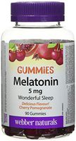 Webber Naturals Webber Naturals Melatonin, 5 Mg Gummy 90 Count