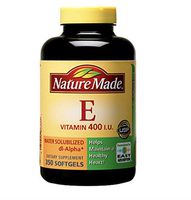 Nature Made Vitamin E 400 IU Water Soluble 350 Softgels
