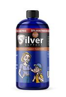 Nano Ionic Silver Technology (12 oz) with Cutting-Edge 10 ppm - Liquid Immune Booster for Kids, Pets & Adults Enhances Wellness - Next Generation Ionic Silver