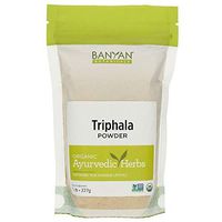 Banyan Botanicals Triphala Powder – Organic Formula of Amla, Haritaki & Bibhitaki – for Daily Detoxifying, Cleansing & Rejuvenation* – Maintains Regularity* – ½lb. – Non-GMO Sustainably Sourced