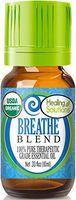Organic Breathe Essential Oil (100% Pure - USDA Certified Organic) Best Therapeutic Grade Essential Oil - 10ml