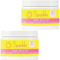 Sparkle Skin Boost Acai Lemonade (2-Pack) Verisol Collagen Peptides Protein Powder Vitamin C Supplement Drink