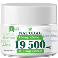 Organic Hemp Pain Relief Cream with Arnica, Aloe, 19 500 Mg