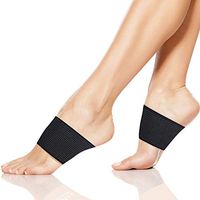 Hilary Plantar Fasciitis Support, Compression Arch Support Brace - 2 Plantar Fasciitis Sleeves for Flat Feet, Foot Pain, Heel Spurs and High Arch,Cushioned Compression Extra Thick Support Padded Comfo