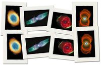 Hubble Telescope, Blank Note Cards, Set HRH2