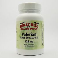 Holly Hill Health Foods, Valarian Root Extract 125 MG, 100 Capsules