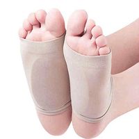 Fasciitis Cushioned Support Sleeves Plantar Fasciitis Foot Relief Cushions for Plantar Fasciitis Fallen Arches Achy Feet Problems Nude