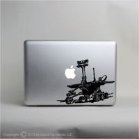 Mars Rover macbook skin vinyl decal