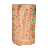 MHYT Humidifier for Bedroom Home Essential Oil Ultrasonic Aromotherapy Cool Aroma Diffuser with Waterless Auto Shut-Off Protection 7 Colors Changed LED Night Light