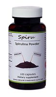 Hekma Center Pure Spirulina Powder Multivitamin and Mineral Supplement - 100 Capsules - Vegan
