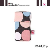 SMOKESHIRT Fashion for Packs Cigarette CASE_Pop - Slim Fabric CASE for 20 Slim Cigarettes/Chic and Trendy CASE for Cigarettes