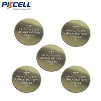 CR2430 2430 DL2430 ECR2430 Coin Li-ion Cell Button Battery 5pcs