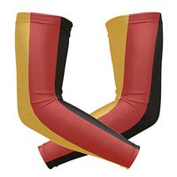 Anyangquji German Flag Arm Sleeve Protectiv for Man Elbow Brace for Arthritis (1 Pair)