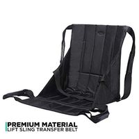 Bitomic Wheelchair Transfer Pad Positioning Bed Pad | One-Person Patient Transfer Pad Up & Down Stairs to Bed | Aid Transfer Wheelchair Belt | Wheelchair Lift Pad | Bearing 220 lbs