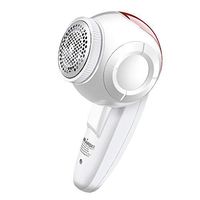 Lint Remover, KeepTpeeK Fuzz Pill Bobble Remover Professional Lint Shaver for Cloths Fabrics Furniture with USB Rechargeable Replaceable Blade (Red)