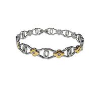 Magnetic Bracelet Silver Starfish 51B