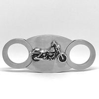 Motorcycle Cigar Cutter – Double Guillotine Blades – in Gift Box