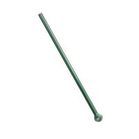 Vinjeely Colorful Long Glass Straight Drinking Straws Reusable Washable Drinking Straws for 30oz 20oz Tumblers Cups Mugs 8 inches (Green)