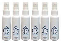 PUREFY Air and Surface Spray. Daily Cleanser (1.7oz, 6 Pack), Eliminate contaminants Anywhere. Hypoallergenic. Unscented. No Residue. (On The Go)