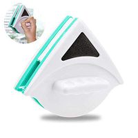 ZSJZHB Double-Sided Glass Wipe, Multi-Function Double-Glazed Glass Tempered Glass Window Cleaner, Double-Sided Magnetic Glass Wiper Glass Cleaning Tool