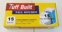 Tall Kitchen Bags (15 bags)
