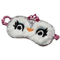 HXINFU Owl Sleep Mask For Kids Cute Light Cover Sleeping Mask Eye Blindfold