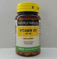 Mason Natural Vitamin B-2 100 Mg Tablets - 100 Ea