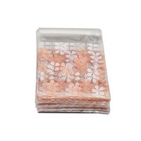50Pcs/100Pcs Flowers Heart Cellophane Bags Wedding Favors Gift Bag Self Adhesive Plastic Bag Baking Package Party Supplies,Bb563,50P
