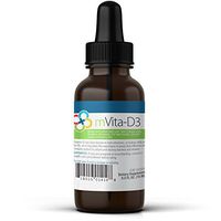 New Premium Vitamin D3 with K2 Liquid Drops – Includes Organic Aloe Vera, Goji for Absorption – Supports Immune & Bone Health – 4,833 IU of D3 & 63mcg of K2 MK7 Per Serving