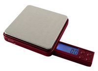 American Weigh Scales Burgundy Blade Series BL2-400-BUR Digital Pocket Scale, 400 by 0.1 G