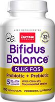 Bifidus Balance + FOS, 5 Billion Organisms Per Cap, Promotes Intestinal Health, 100 Count (Cool Ship, Pack of 3)