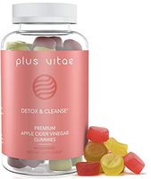 Plus Vitae Apple Cider Vinegar Gummies with Ginger Extract - Organic ACV Gummies for Immunity, Detox & Cleanse - Fat Loss & Antioxidants - Pure Metabolism Support Gummy from"The Mother" - 60 Count