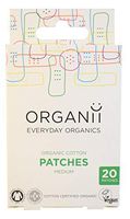 Organii Organic Vegan Cotton 7x2cm Sizes Patches 20 pcs