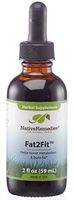 Native Remedies Fat2Fit - All Natural Herbal Supplement for a Healthy Metabolism and Additional Support for Healthy Weight Loss Programs - 59 mL