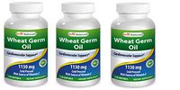 Best Naturals Wheat Germ Oil 1130 mg 120 Softgels (Pack of 3)