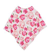 Ugthe Infant Products Baby Stroller Sunshade Swaddle Blanket Nursing Breastfeeding Maternity Cover - Rose Flower