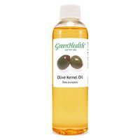 GreenHealth Olive Kernel Oil - 4 fl oz (118 ml) Plastic Bottle w/Cap - 100% Pure Carrier Oil