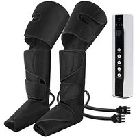 Foot Massager Leg Wraps, Leg Air Massager For Circulation Sequential Compression Wraps, Massage Boots Machine, Foot And Calf Massage With Handheld Controller, Thigh And Calf Massager With Knee Heating