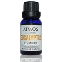 Atmos Essentials | 100% Pure Eucalyptus Essential Oil | Eucalyptus globulus labill | 15mL