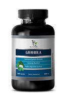 Graviola capsuls - GRAVIOLA Extract 650 Mg - Kidney Support - 1 Bottle 100 Capsules
