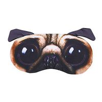 Creative Sleep Mask for Women Men Adults, Funny Blackout Eye Mask for Sleeping, Travel Home Deep Sleeping Blindfolds with Adjustable Stretched Strap Novelty Animal Eyes Sleeping Mask Eye Light Cover