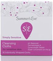 Summer's Eve Cleansing Cloth, Simply Sensitive, 16 Count (Pack of 3)