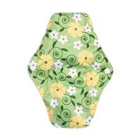 Reusable Sanitary Pads Washable Menstrual Pads Absorbent Washable Menstrual Pads(Size M)