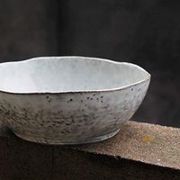 BBSEQ Cereal Bowls Set - Porcelain Soup, Salad, Rice, or Pasta Bowls, Microwave & Dishwasher Safe, Fluid Ounce Capacity, Set Colorful Designs